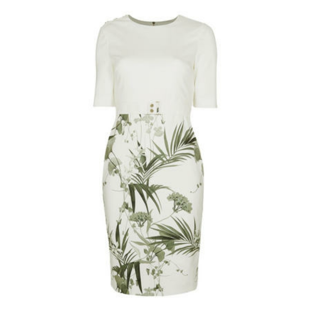 Ted Baker London - Highland Mid Sleeve Bodycon Dress